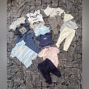 Baby boy 6-9 months clothes